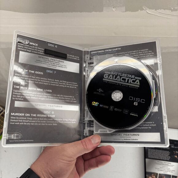 Battlestar Galactica - The Complete Epic Series (DVD,, 10-Disc Set) - Picture 8 of 12